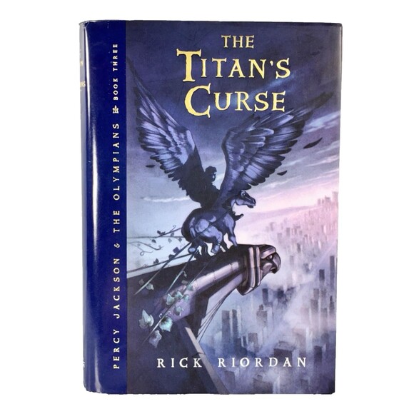 The Titan's Curse By Rick Riordan 2007 First Edition/Print Hardback Book - Picture 1 of 8